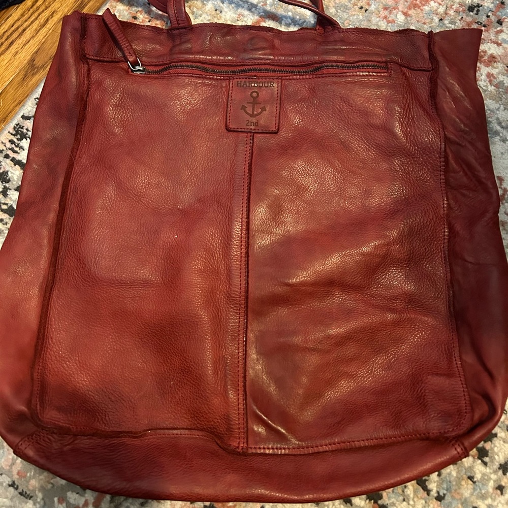 Leather purse